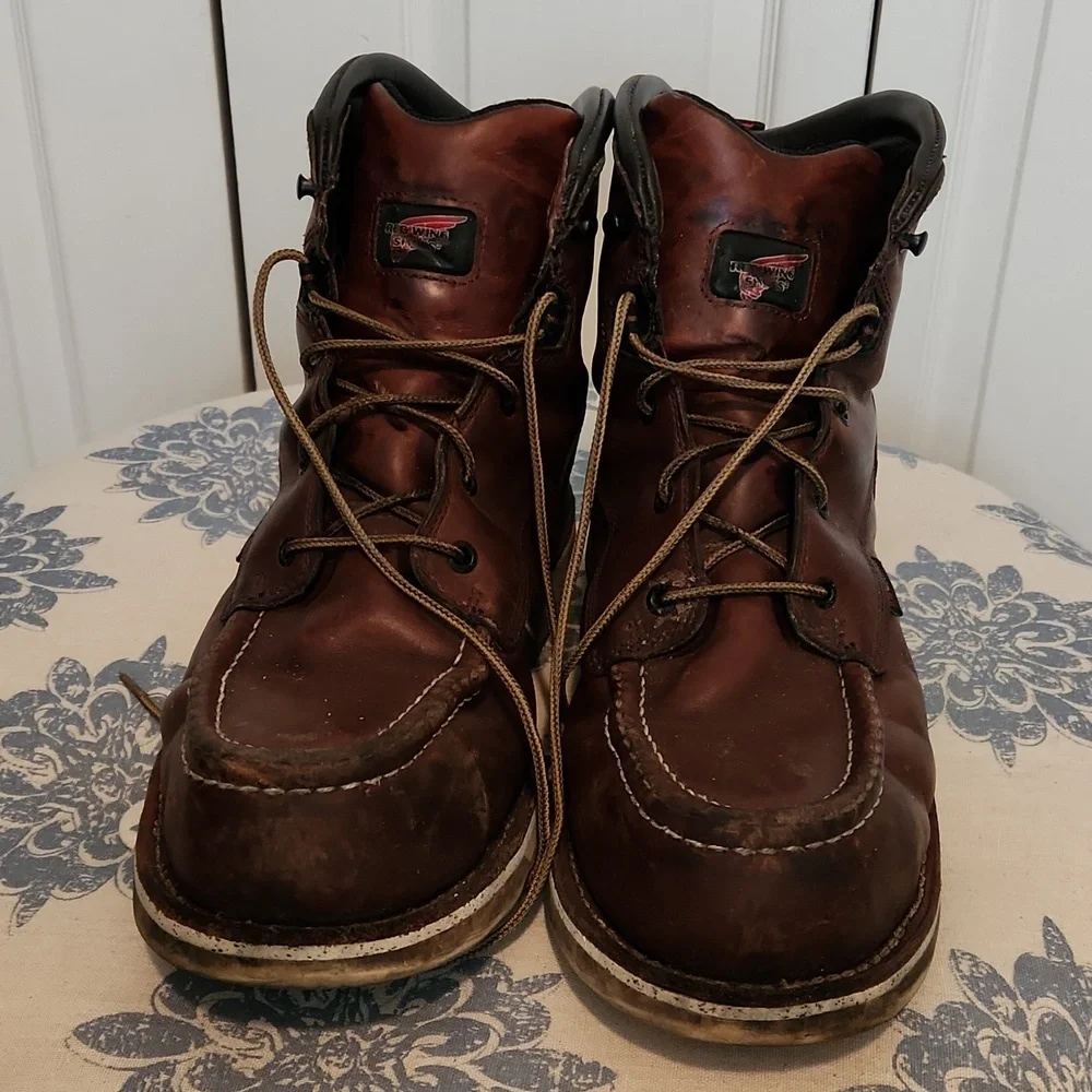 Red Wing moc toe - Picture 3 of 5